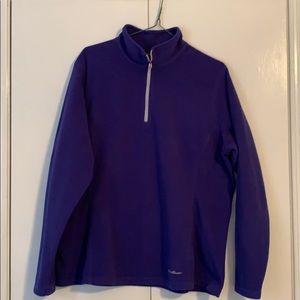 Eddie Bauer fleece half-zip EUC XL LAST CHANCE